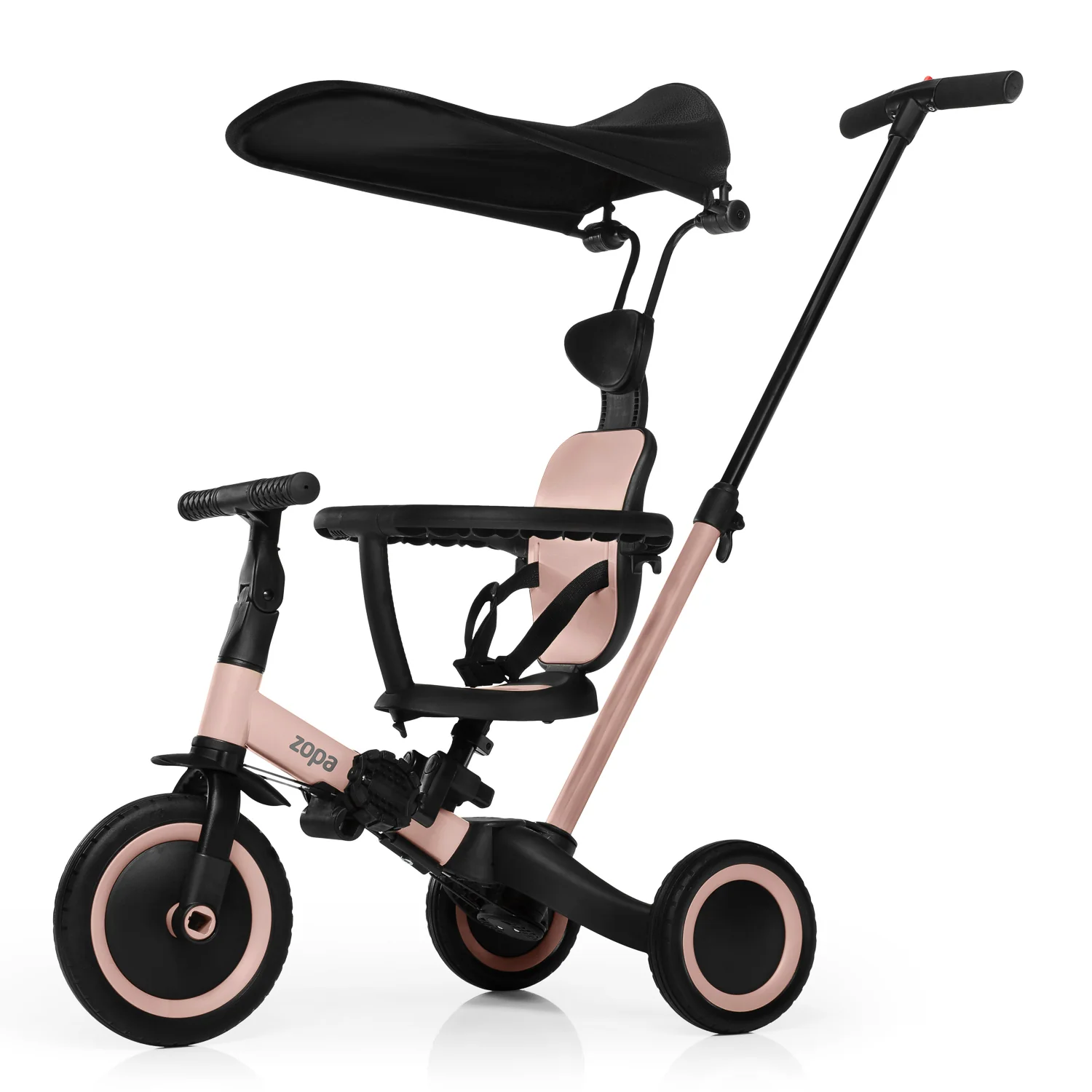 Zopa Tříkolka Pro 6v1, Coral Pink 2 