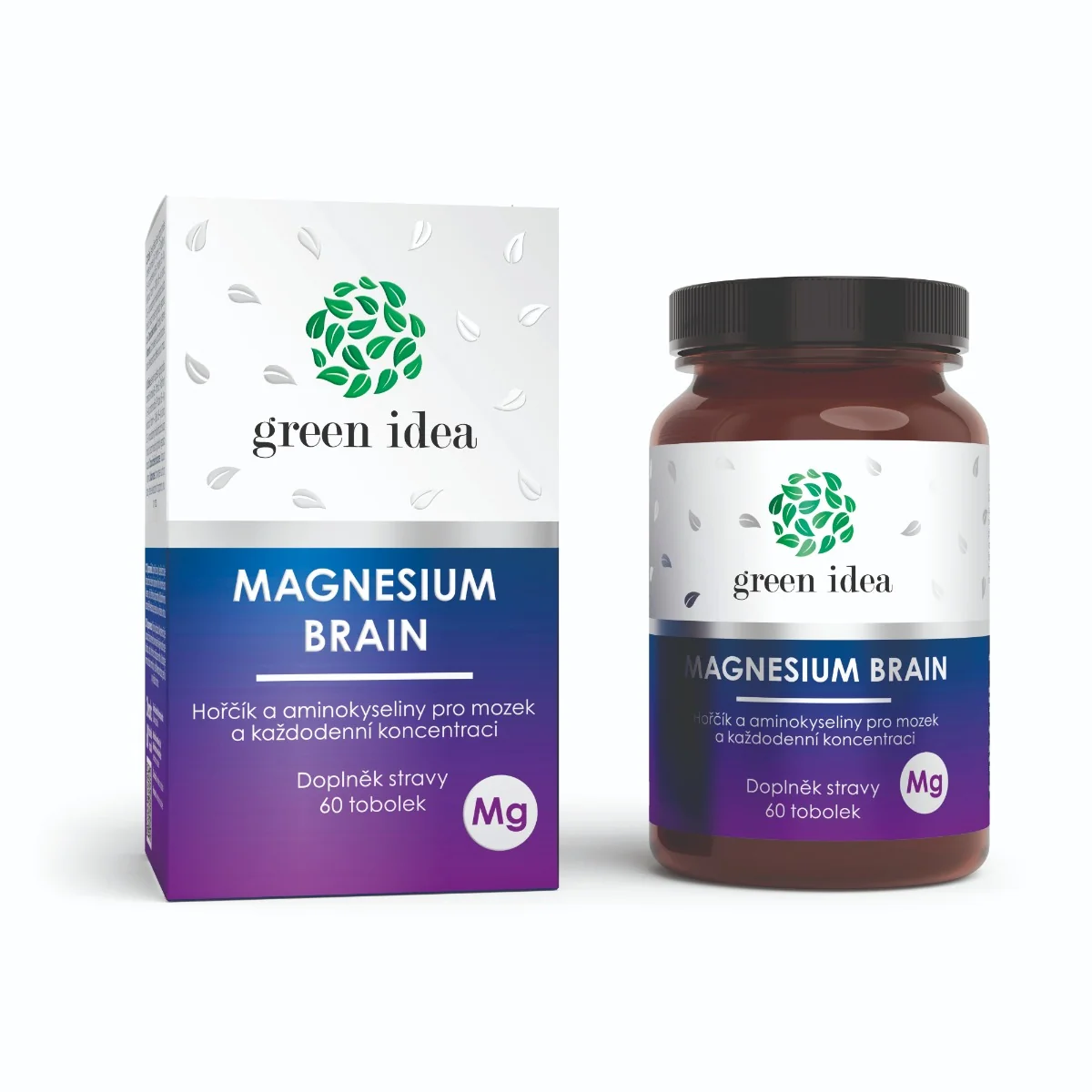 Green idea Magnesium Brain 60 tobolek