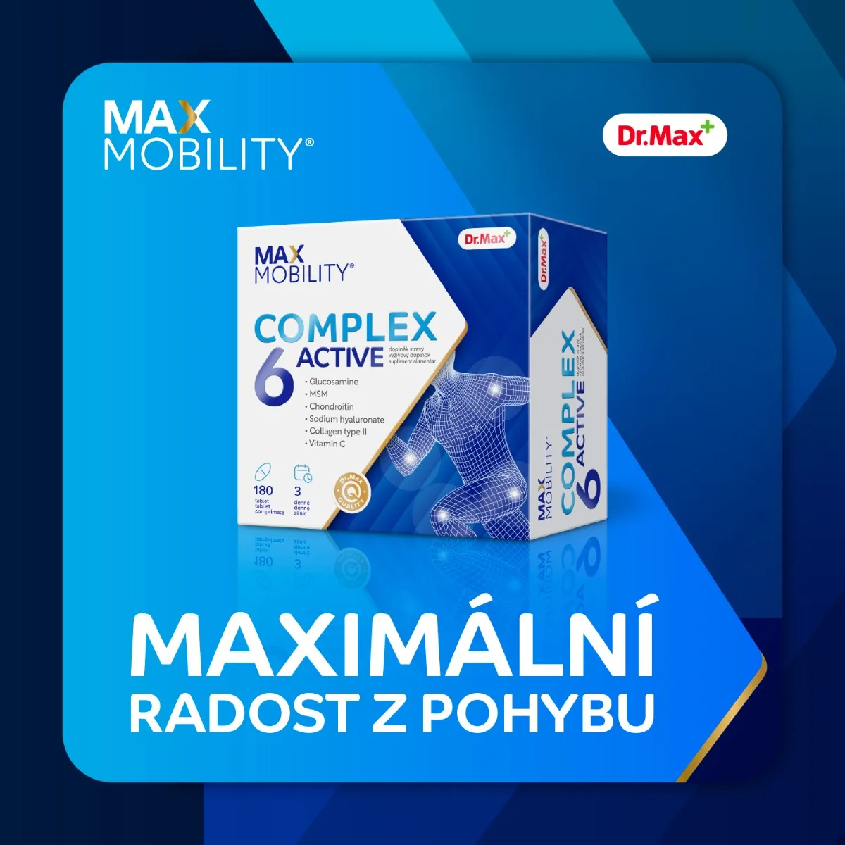 Dr. Max Mobility Complex 6 Active XXL 270 tablet