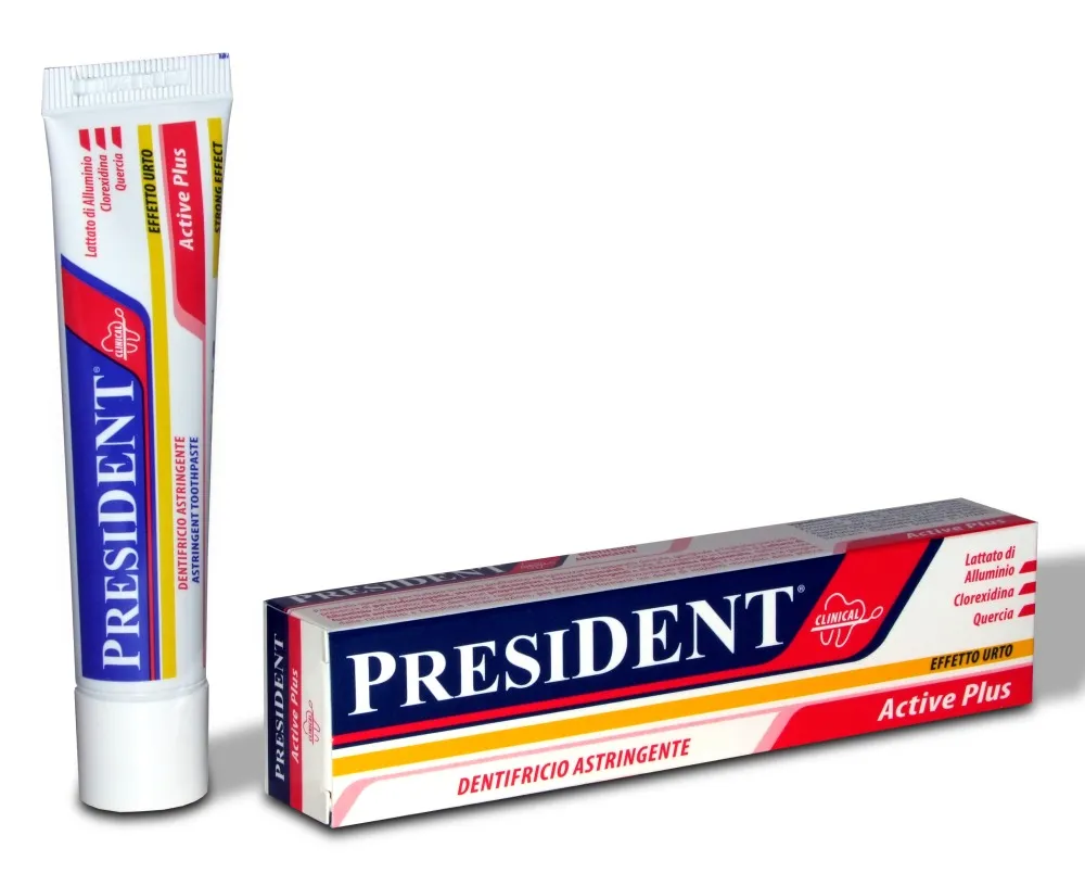 President Active plus chlorhex. 0,1% gel 30 ml