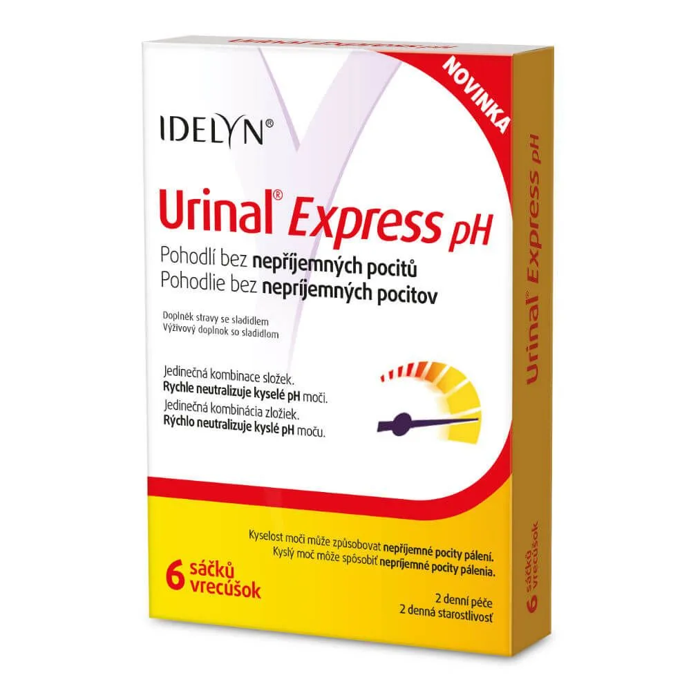 Idelyn Urinal Express pH 6 sáčků