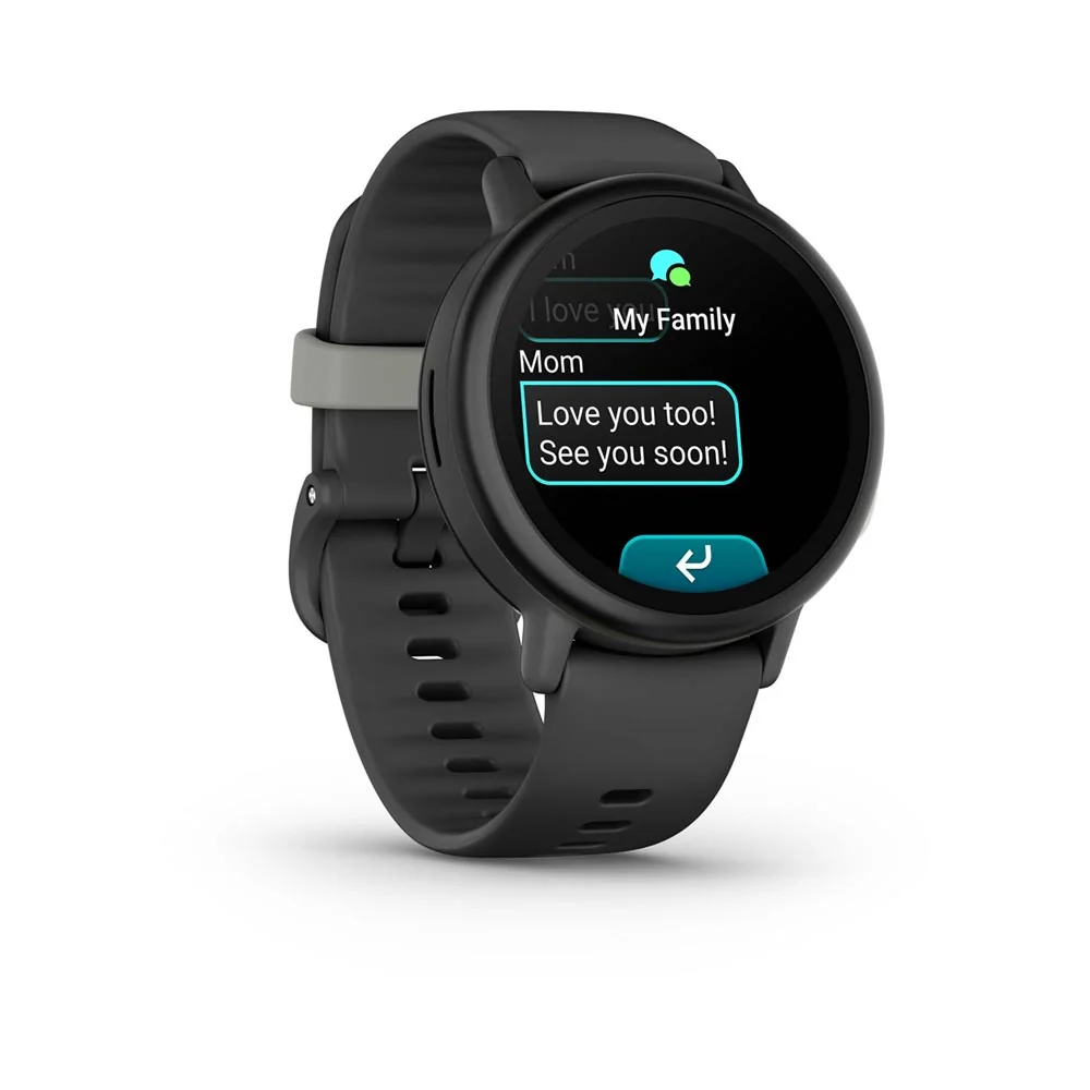 Garmin Bounce 2 dětské chytré hodinky Slate Gray