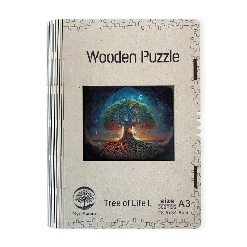EPEE Wooden puzzle Tree of Life I. A3