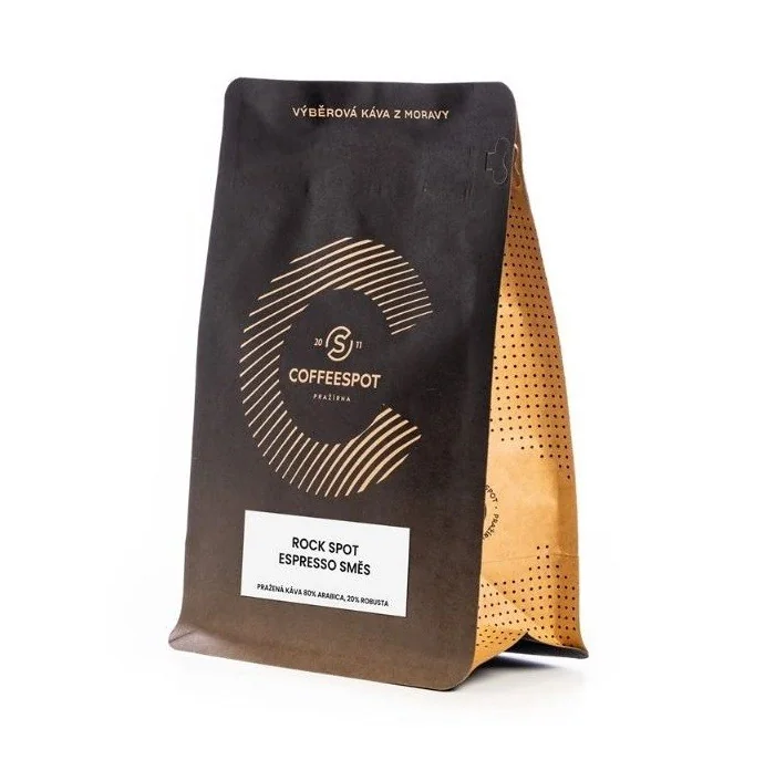 Coffeespot Rock Spot Espresso zrnková káva 250 g