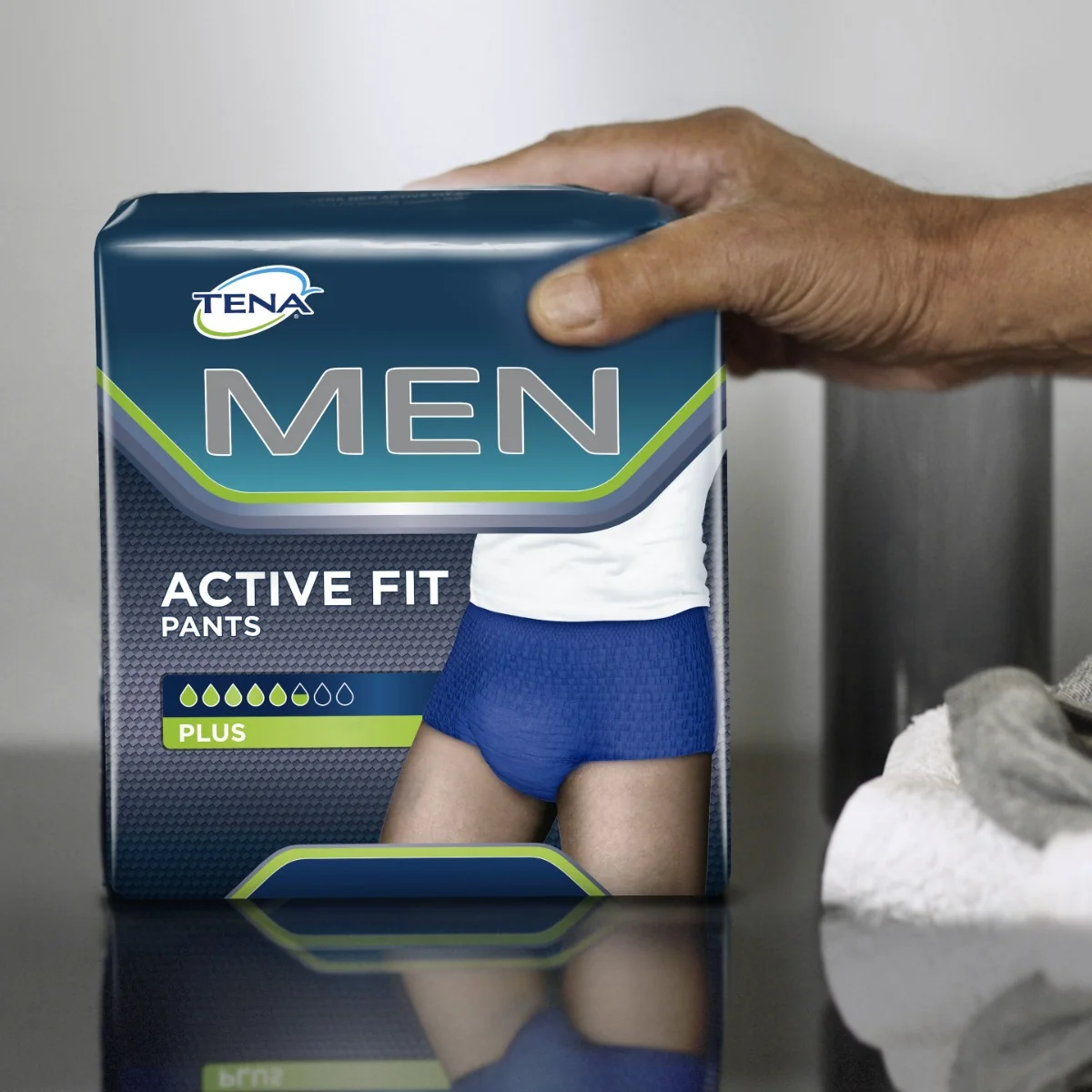 Tena Men Pants Plus Medium inkontinenční kalhotky modré 9 ks