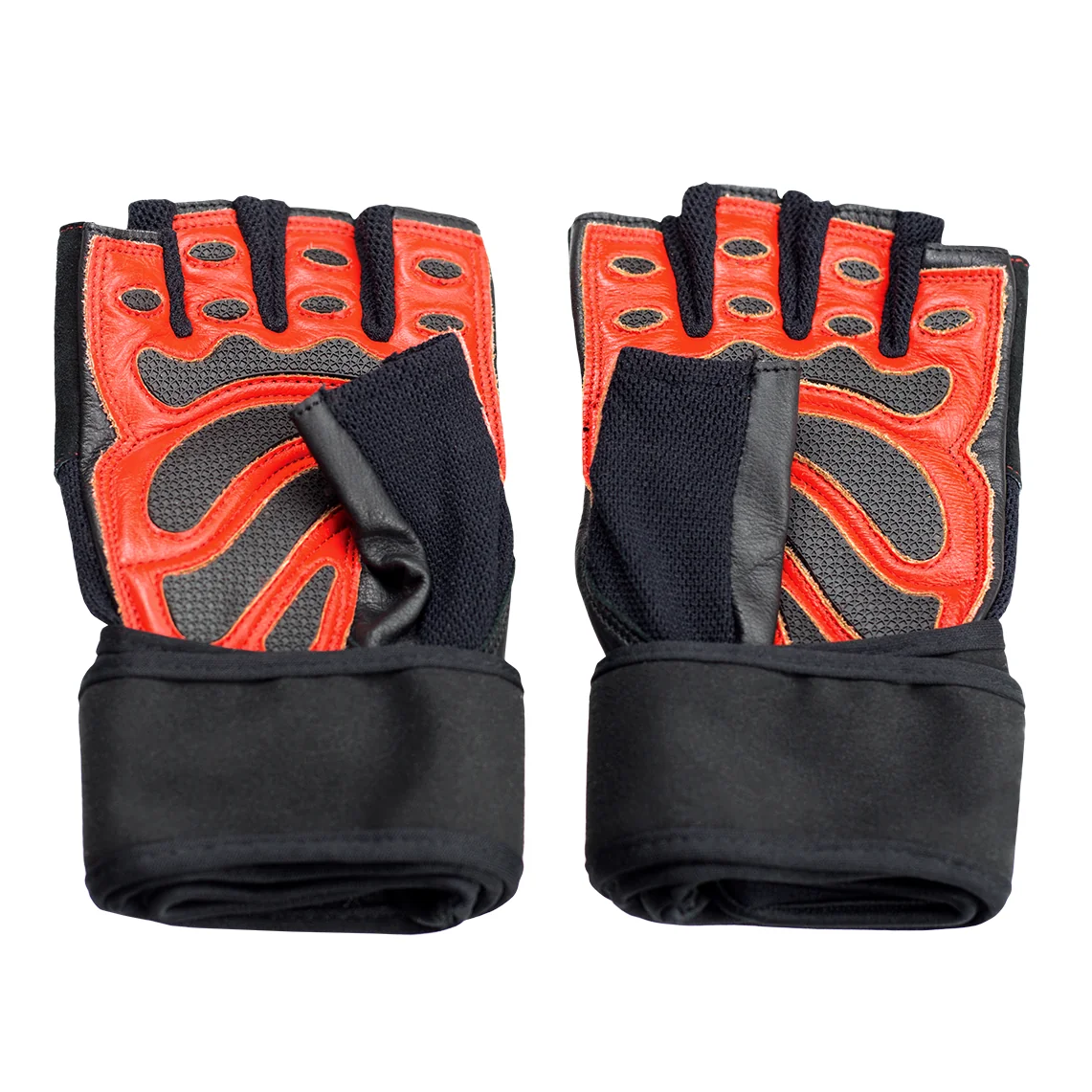 HMS FITNESS RUKAVICE ČERVENÉ RST01 Velikost: XL
