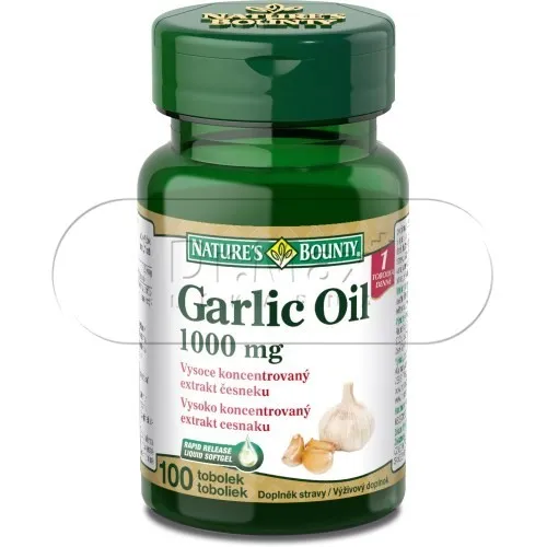 Nature's Bounty Garlic Oil tob.100