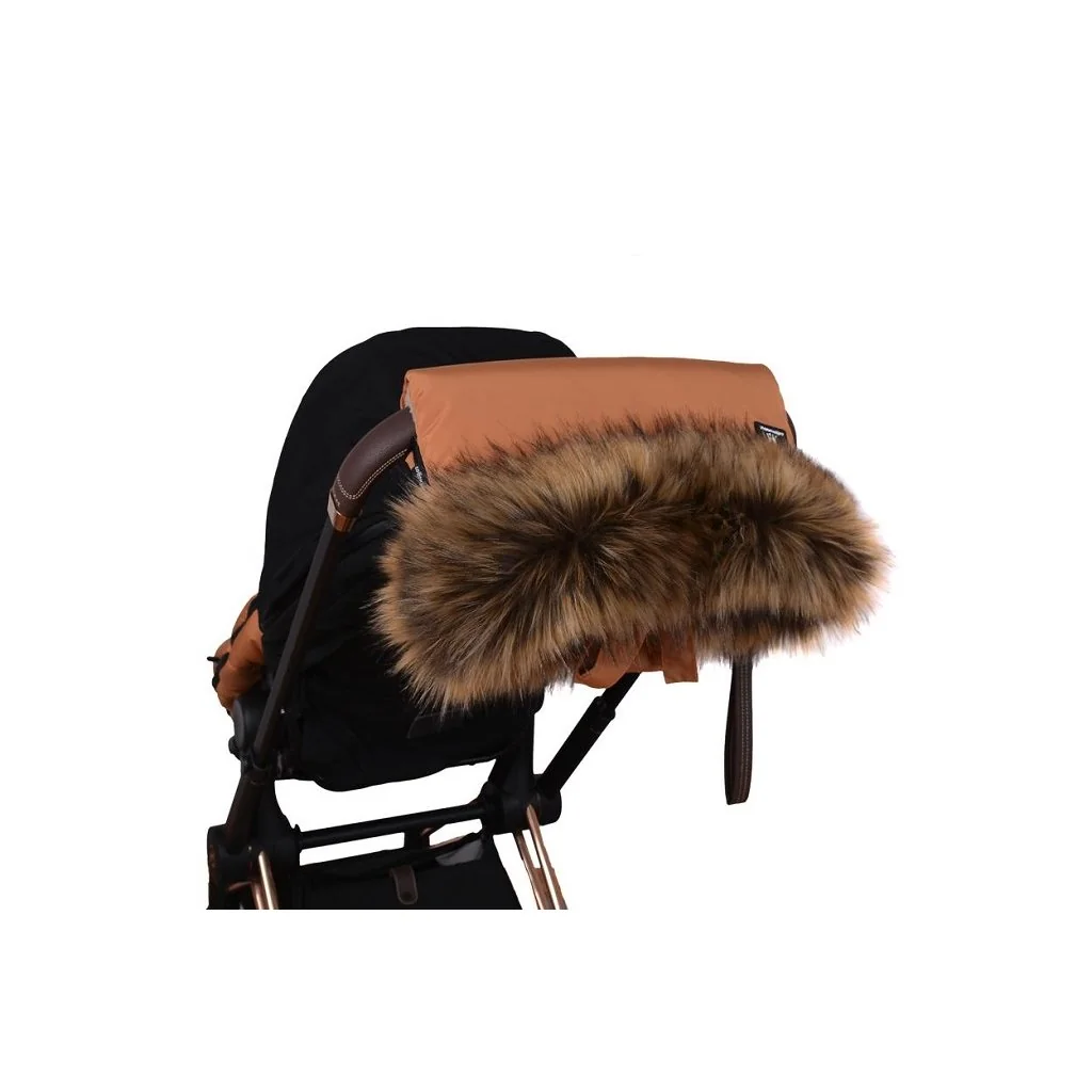 COTTONMOOSE Rukávník na kočárek White