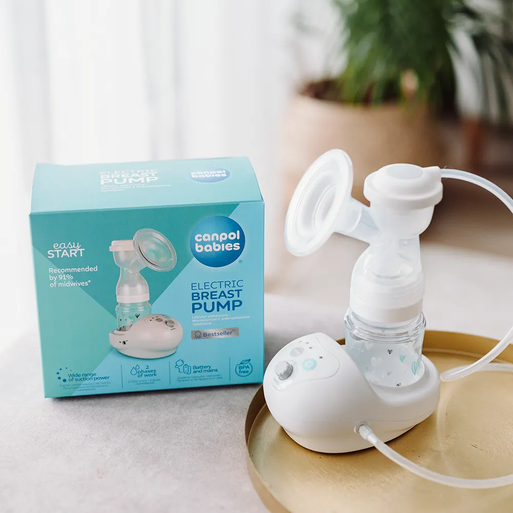 Canpol babies EasyStart elektrická odsávačka mateřského mléka 