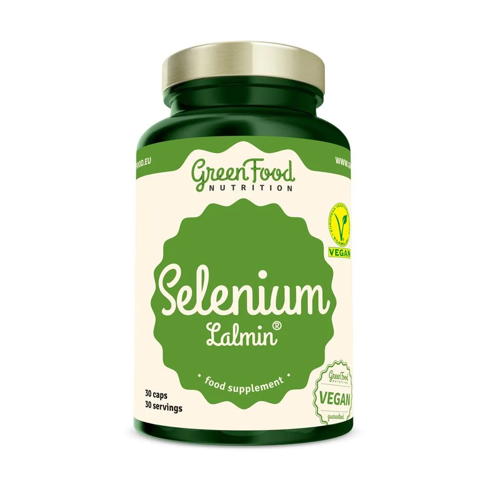 GreenFood Nutrition Selenium Lalmin 30 kapslí