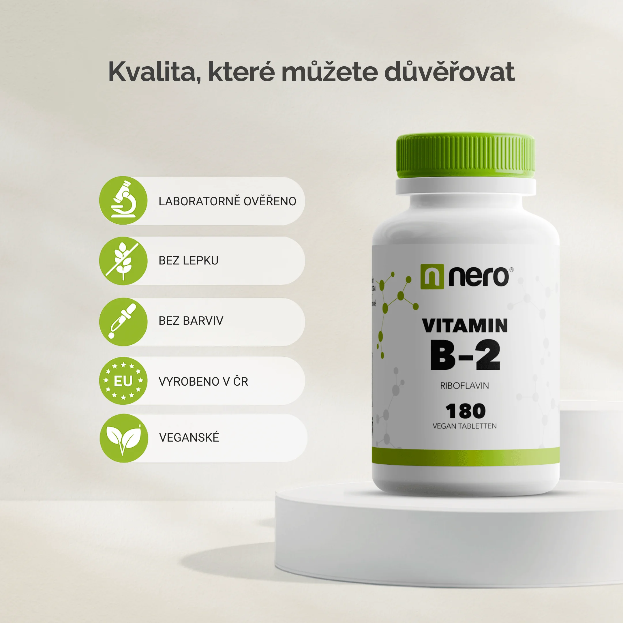 NERO Vitamin B2 Riboflavin Premium 180 tablet