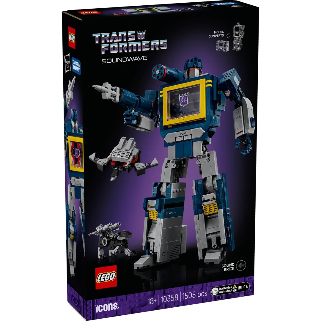 LEGO® Icons 10358 Transformers: Soundwave