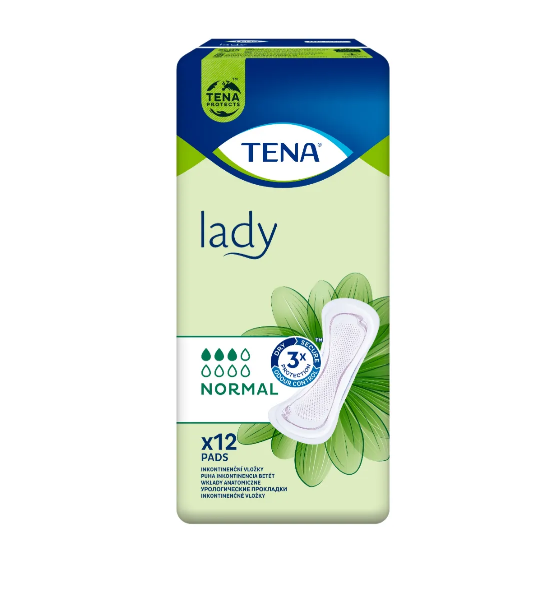 Tena Lady Normal inkontinenční vložky 12 ks