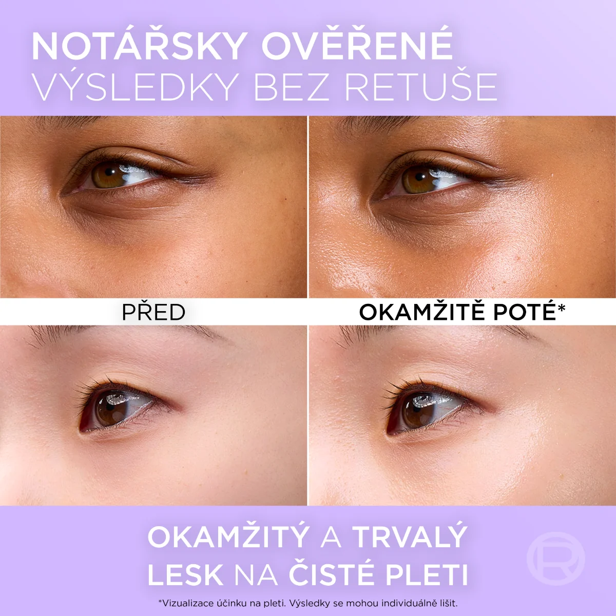 Loréal Paris Revitalift Filler Glass Skin krém na vodní bázi 50 ml