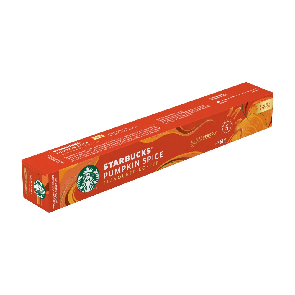 STARBUCKS Pumpkin Spice flavoured by Nespresso kávové kapsle 10 ks