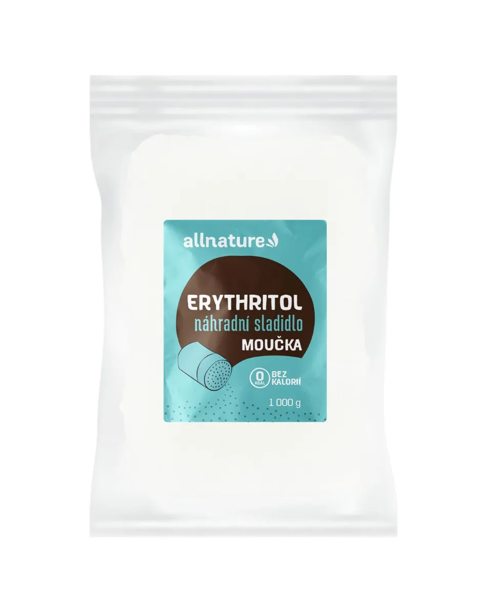 Allnature Erythritol moučka 1000 g