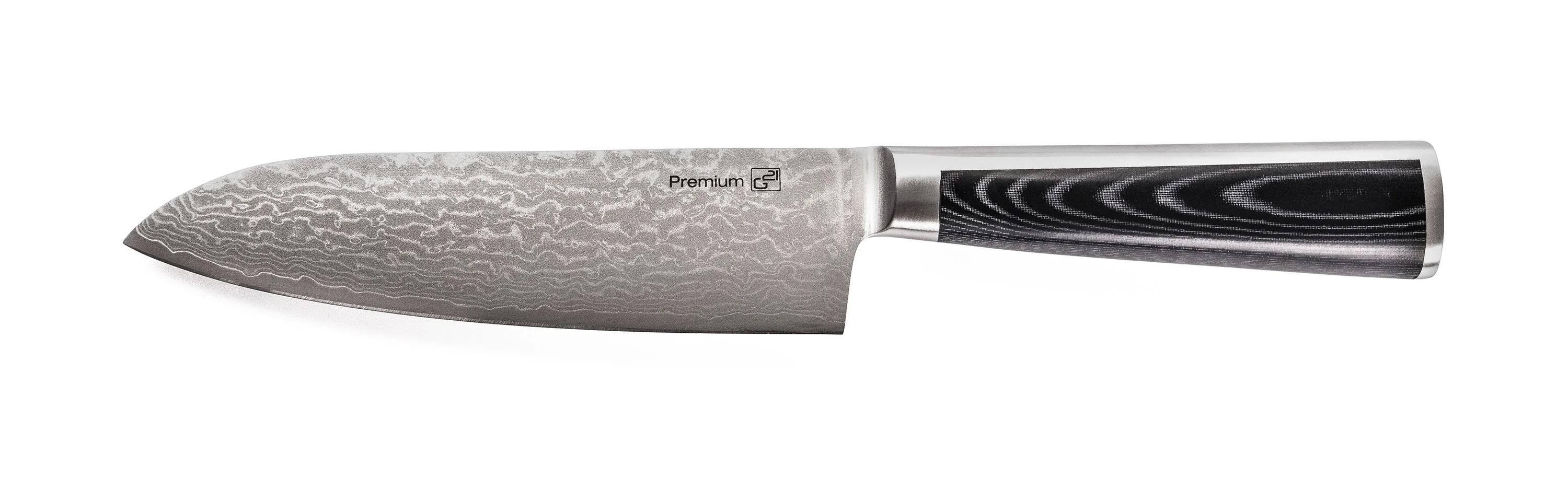 G21 Nůž Damascus Premium 17 cm, Santoku