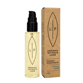 Lip Intimate Care Čisticí a hydratační olej na intimní partie Kokos a vanilka 75 ml