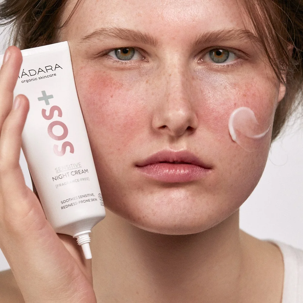 MÁDARA SOS Sensitive noční krém 70 ml