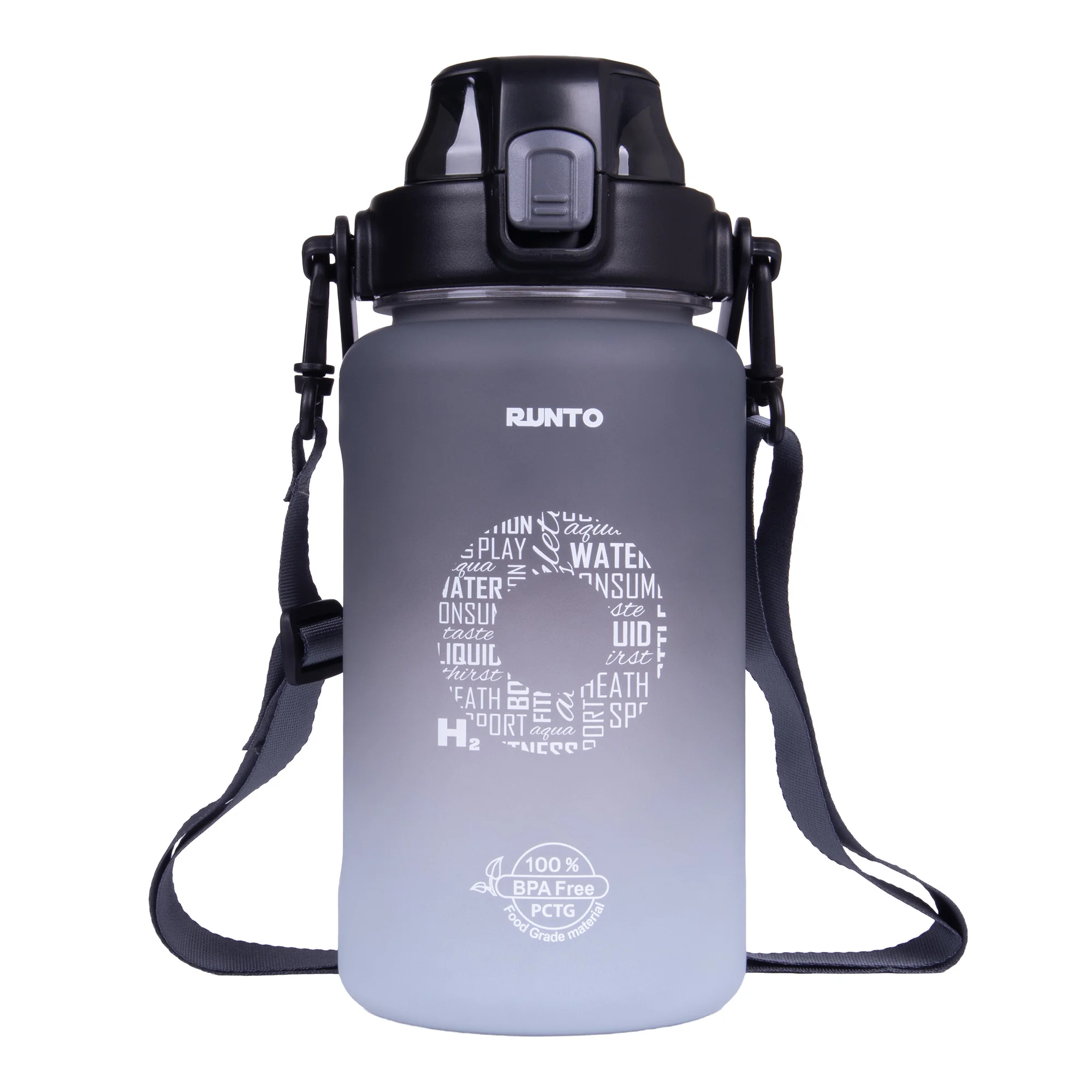 RUNTO Láhev TANKER 1500ml Grey