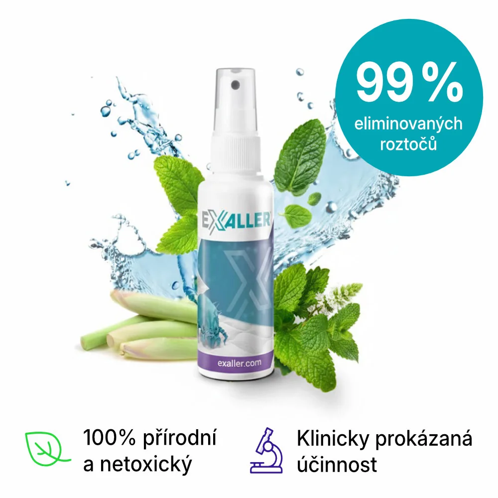 ExAller Sprej při alergii na roztoče domácího prachu – 75 ml