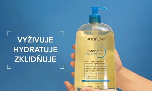 BIODERMA Atoderm sprchový olej vyživuje, hydratuje a zklidňuje