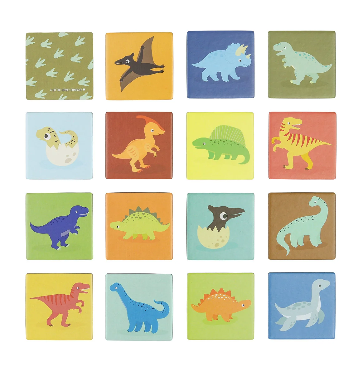 A Little Lovely Company pexeso – dinosauři