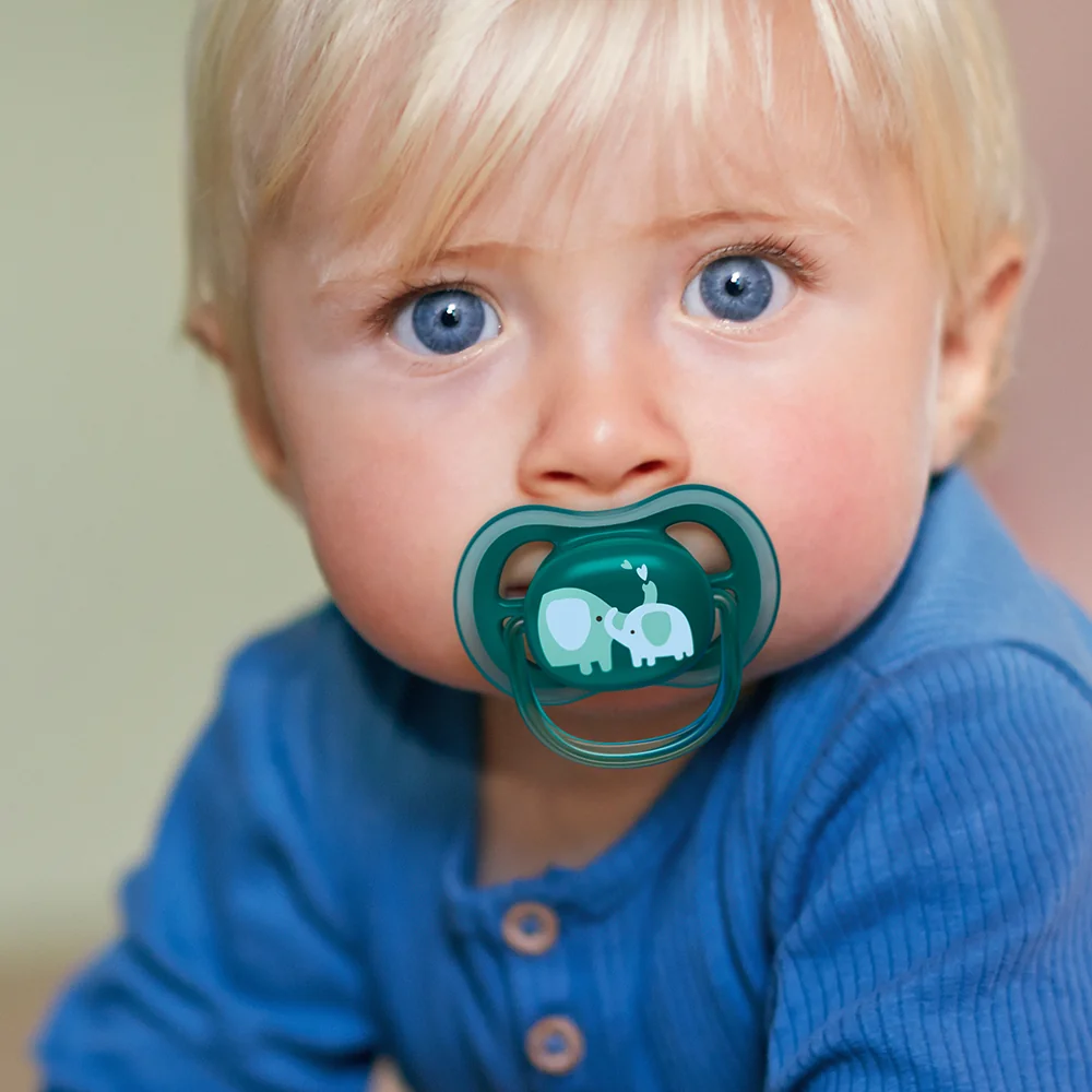 Philips Avent Šidítko Ultra air 18m+ chlapec 2 ks slon