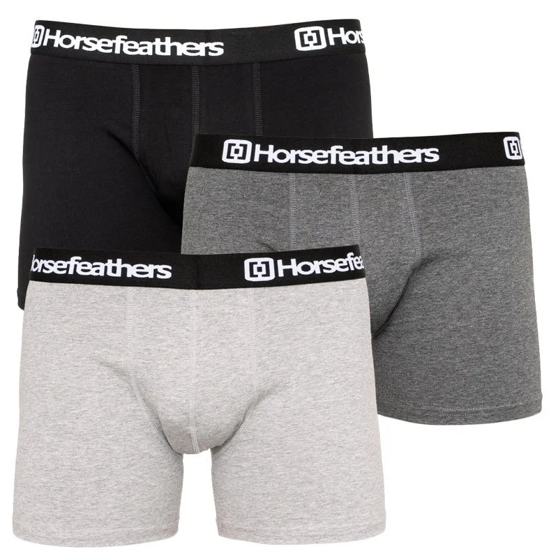 Horsefeathers 3PACK pánské boxerky vícebarevné (AM067D) XXL