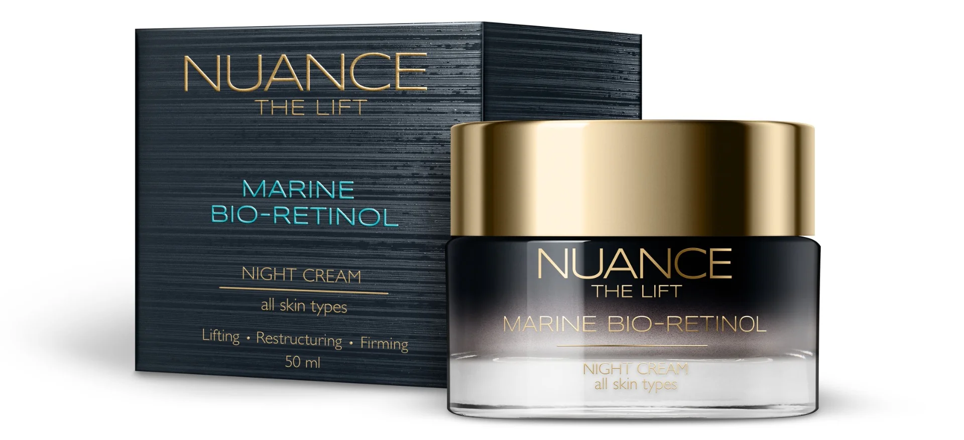 Nuance The Lift Noční krém pro všechny typy pleti 50 ml