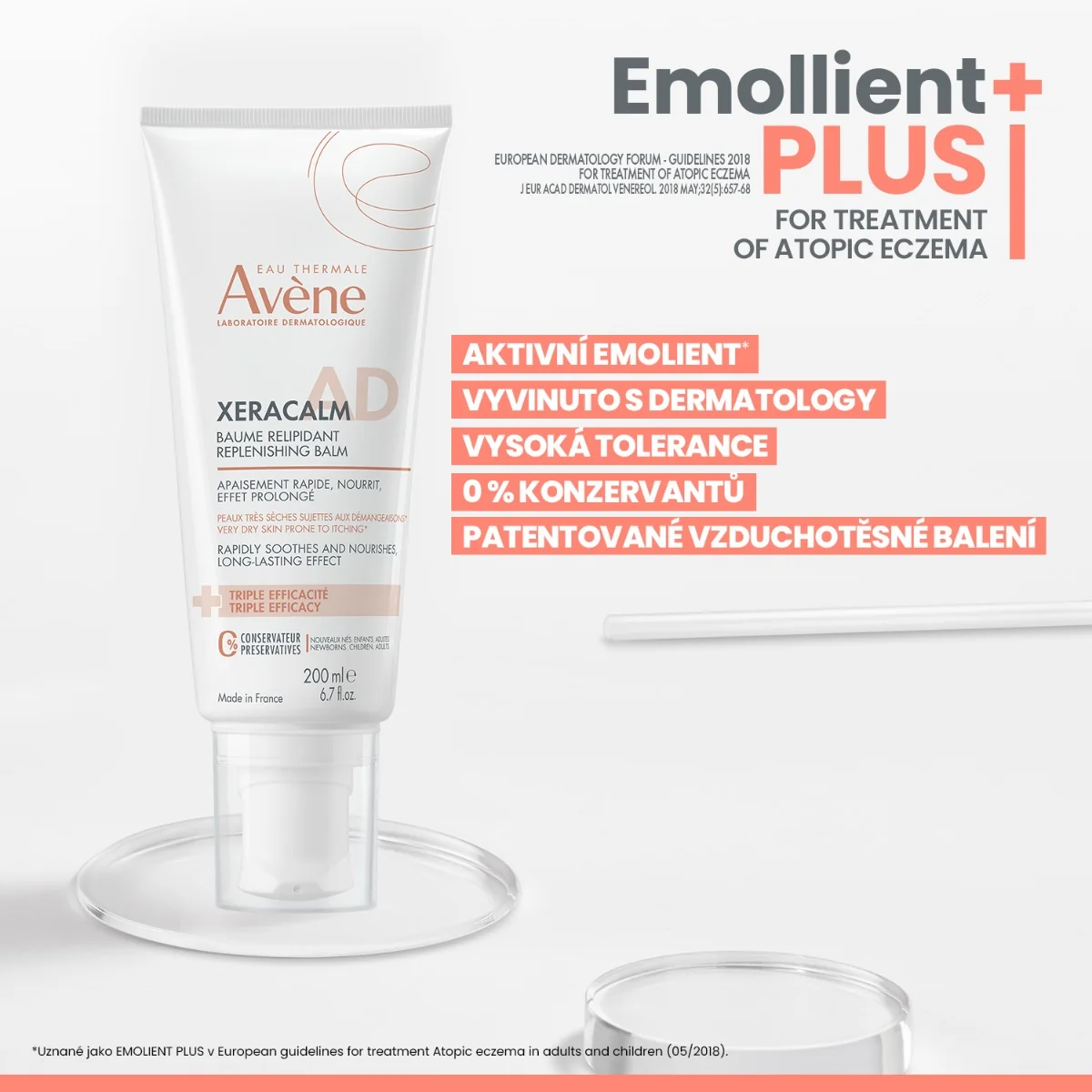 Avène Xeracalm AD relipidační balzám 200 ml