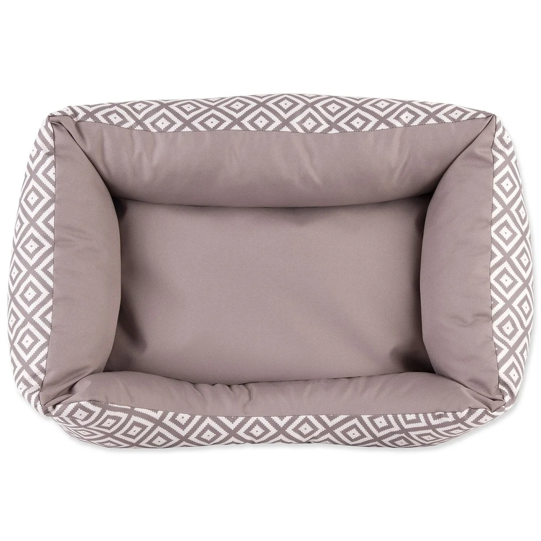 Dog Fantasy Pelech Sofa etno hnědý 75x55x20cm