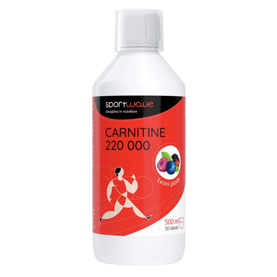 Sport Wave Carnitine 220 000 500ml - pomeranč