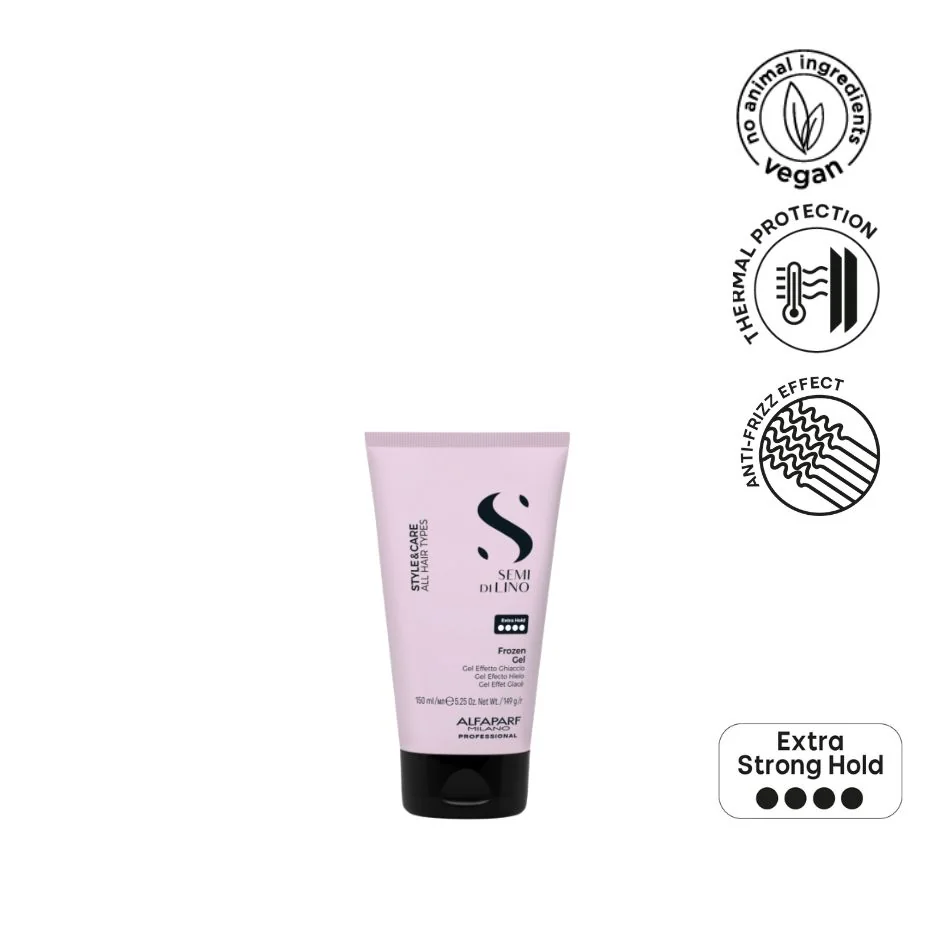 Alfaparf Milano Semi di Lino Style&Care Frozen Gel tužicí stylingový gel 150 ml