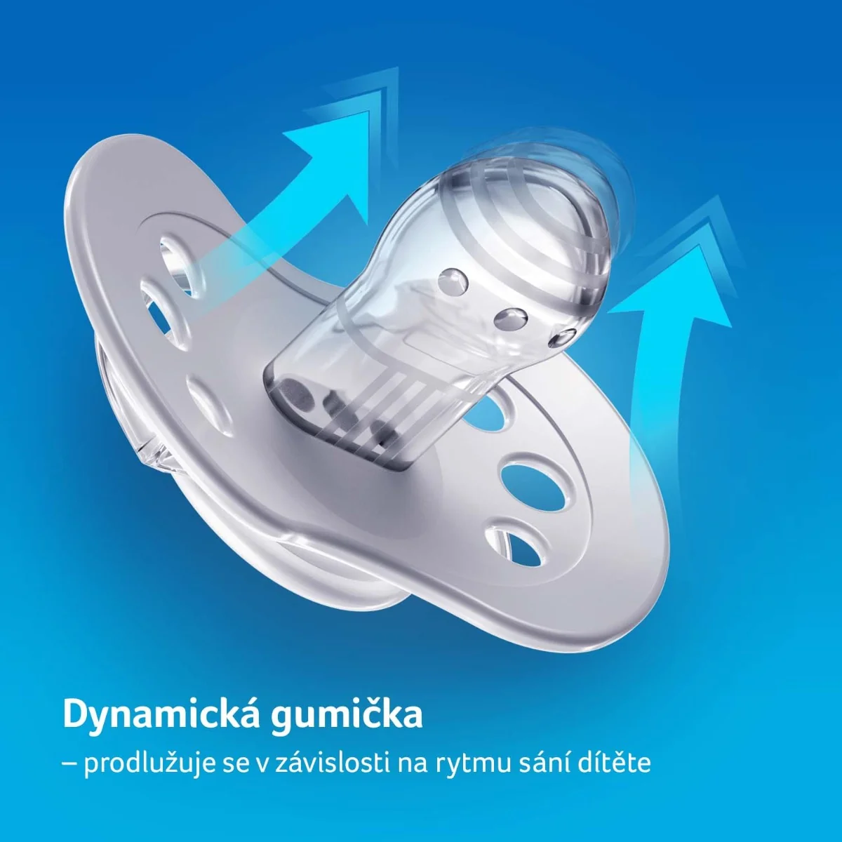 LOVI Dudlík silikonový dynamický I LOVE 3-6m 2 ks
