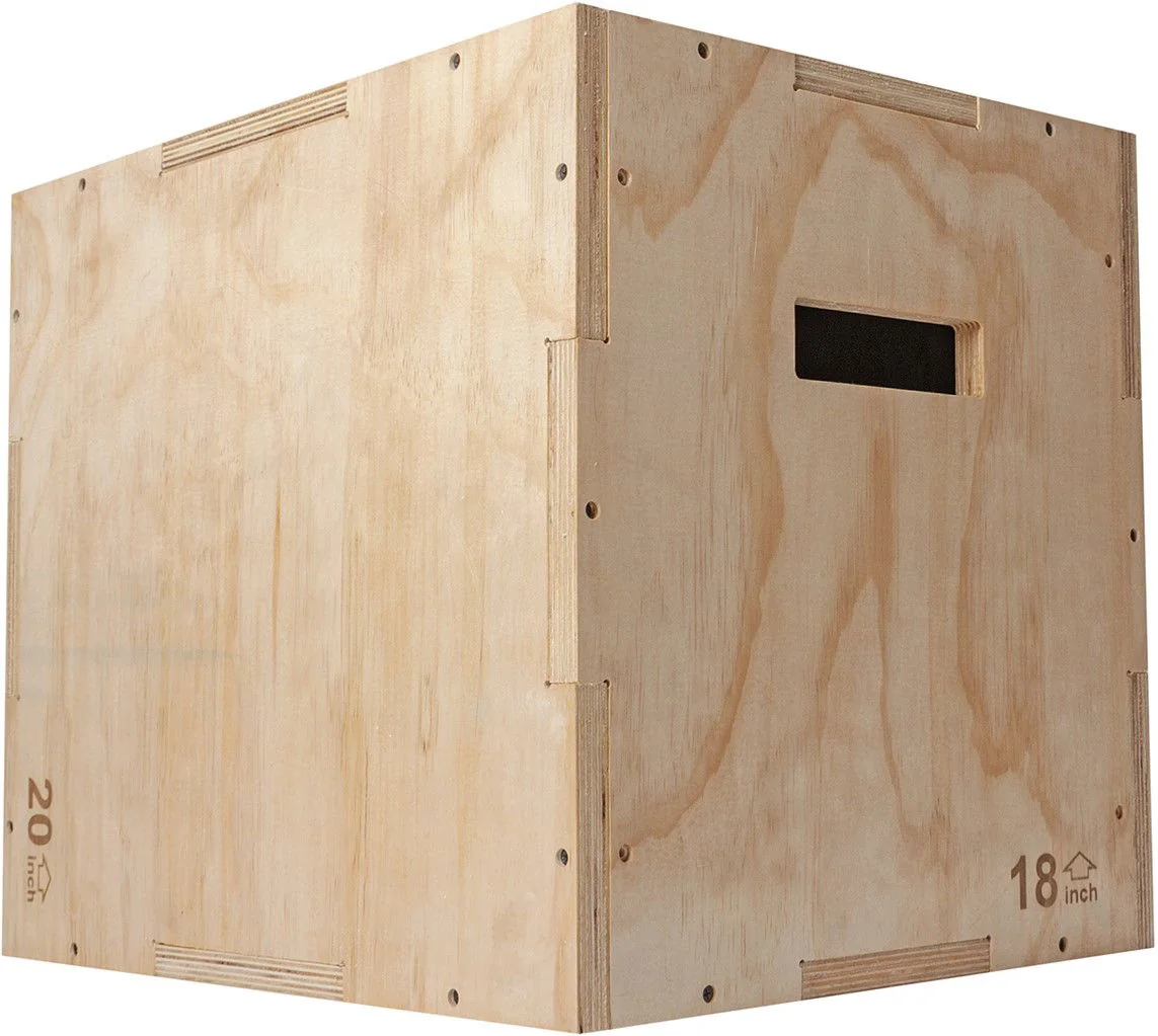 VIRTUFIT Wooden Plyo Box 3 V 1 - Malá