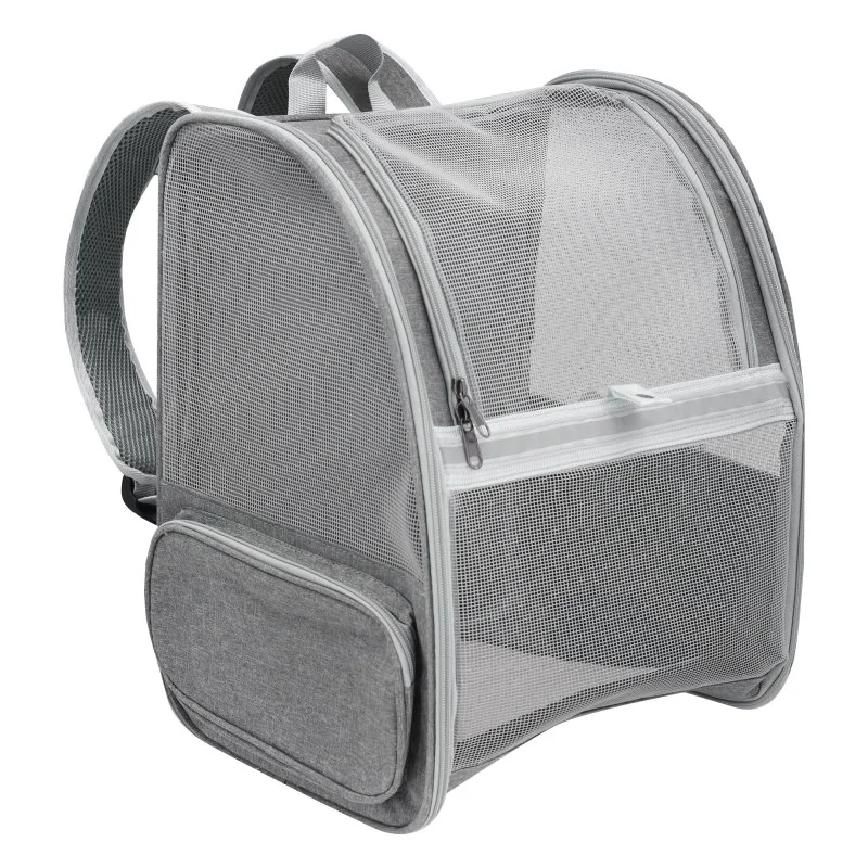PetiGIO peti-to-Travel přepravní batoh pro psy a kočky Light Grey