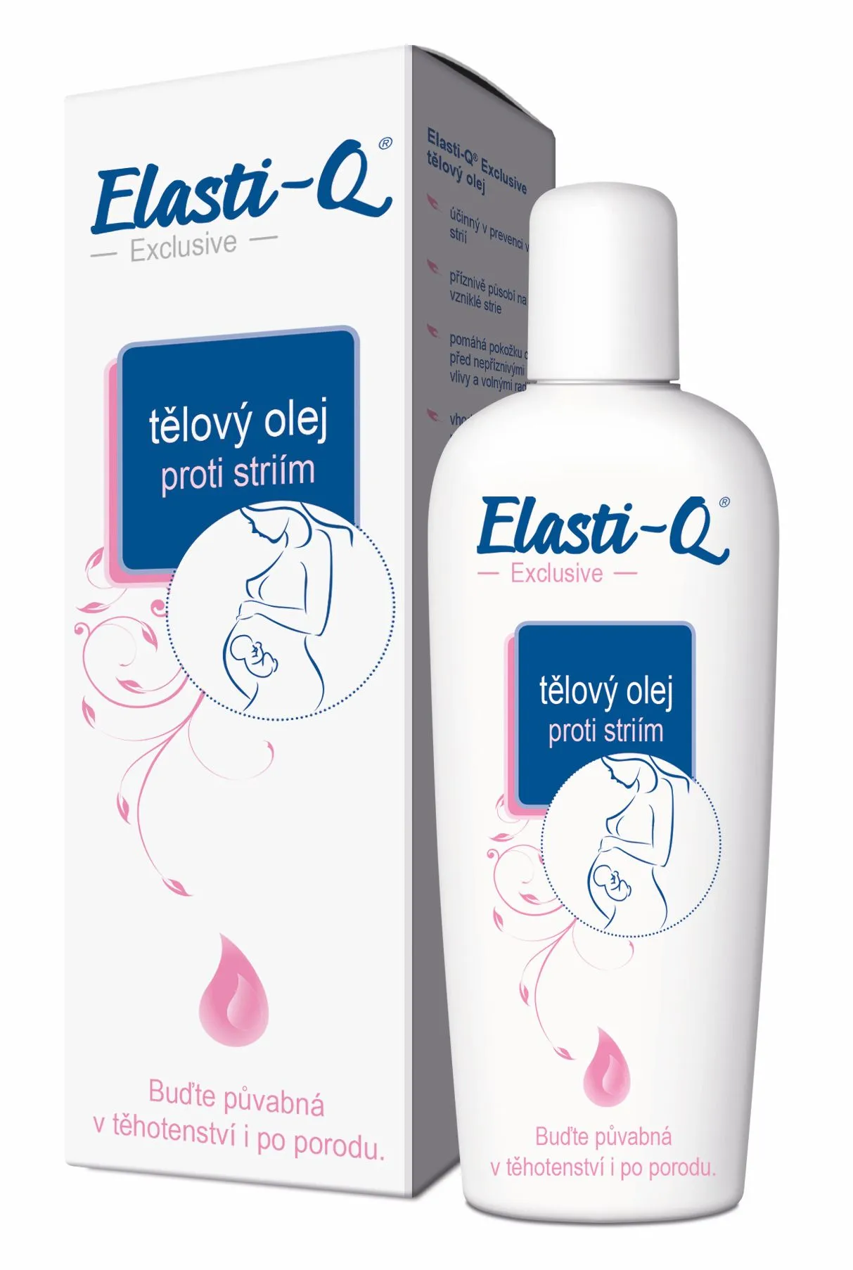 Elasti-q Exclusive Tělový olej proti striím 125 ml