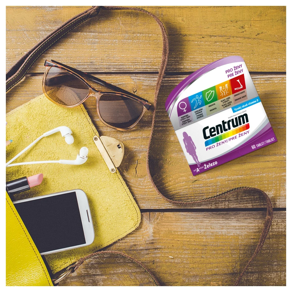 Centrum multivitamín pro ženy 60+30 tablet