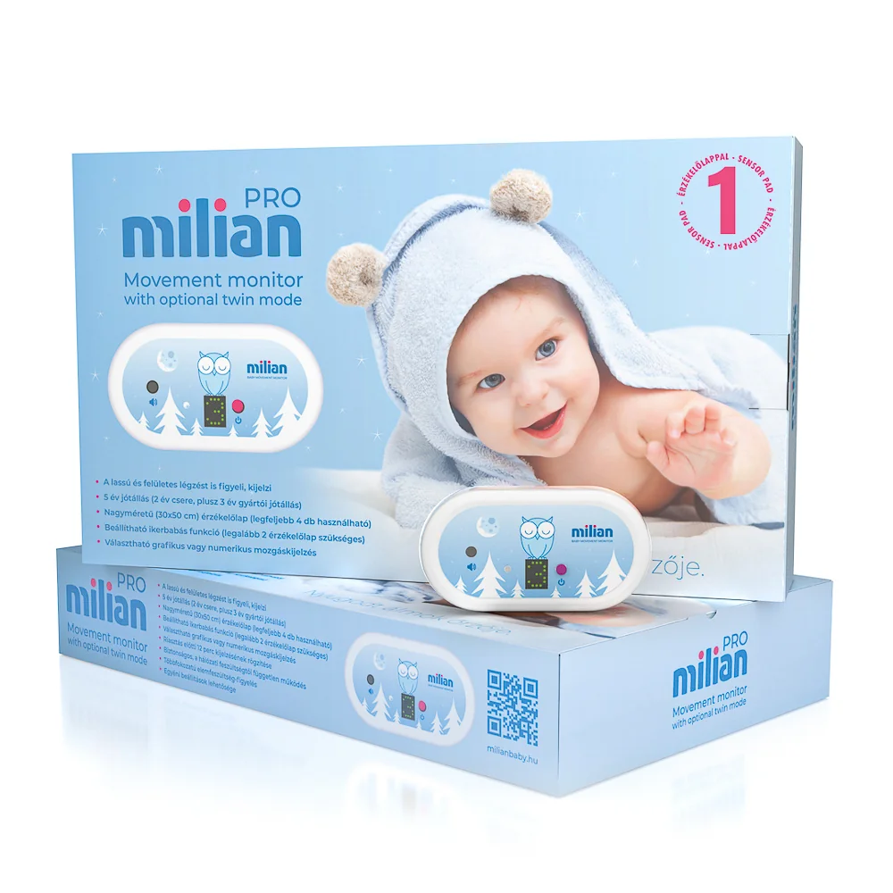 Milian Pro 1 monitor dechu se sensorovou podložkou