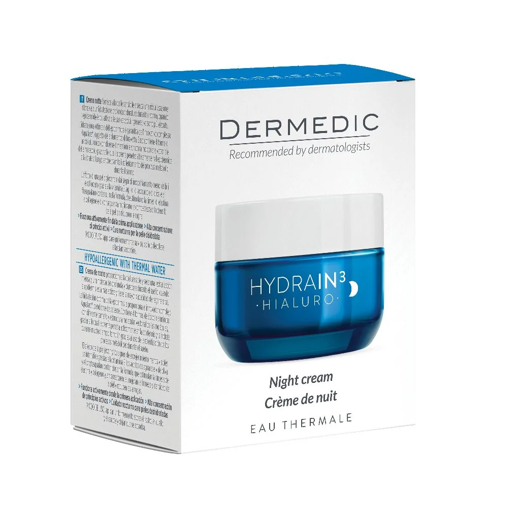 Dermedic Hydrain3 Hialuro hydratační noční krém 50 ml