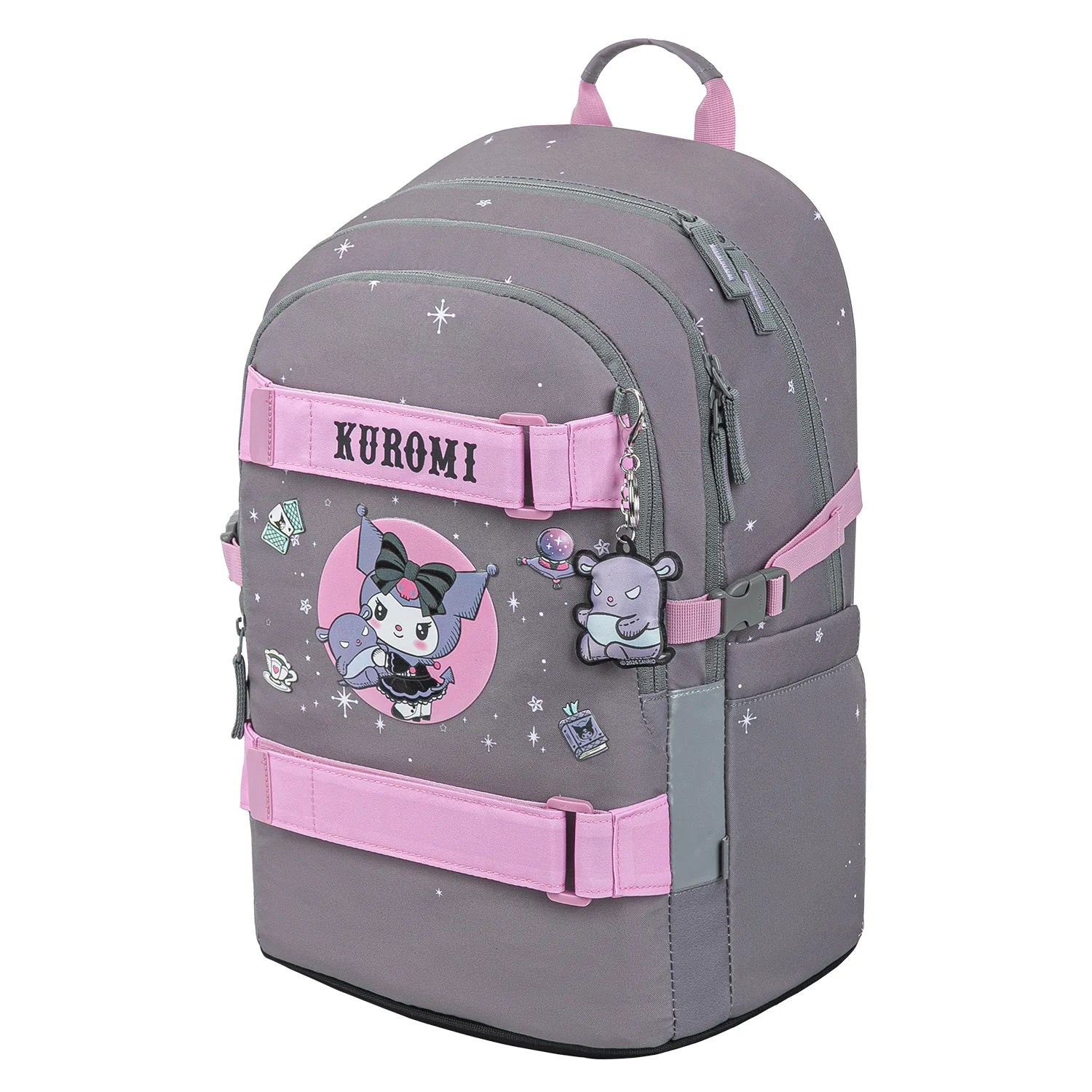 Baagl Školní batoh Skate Kuromi Grey