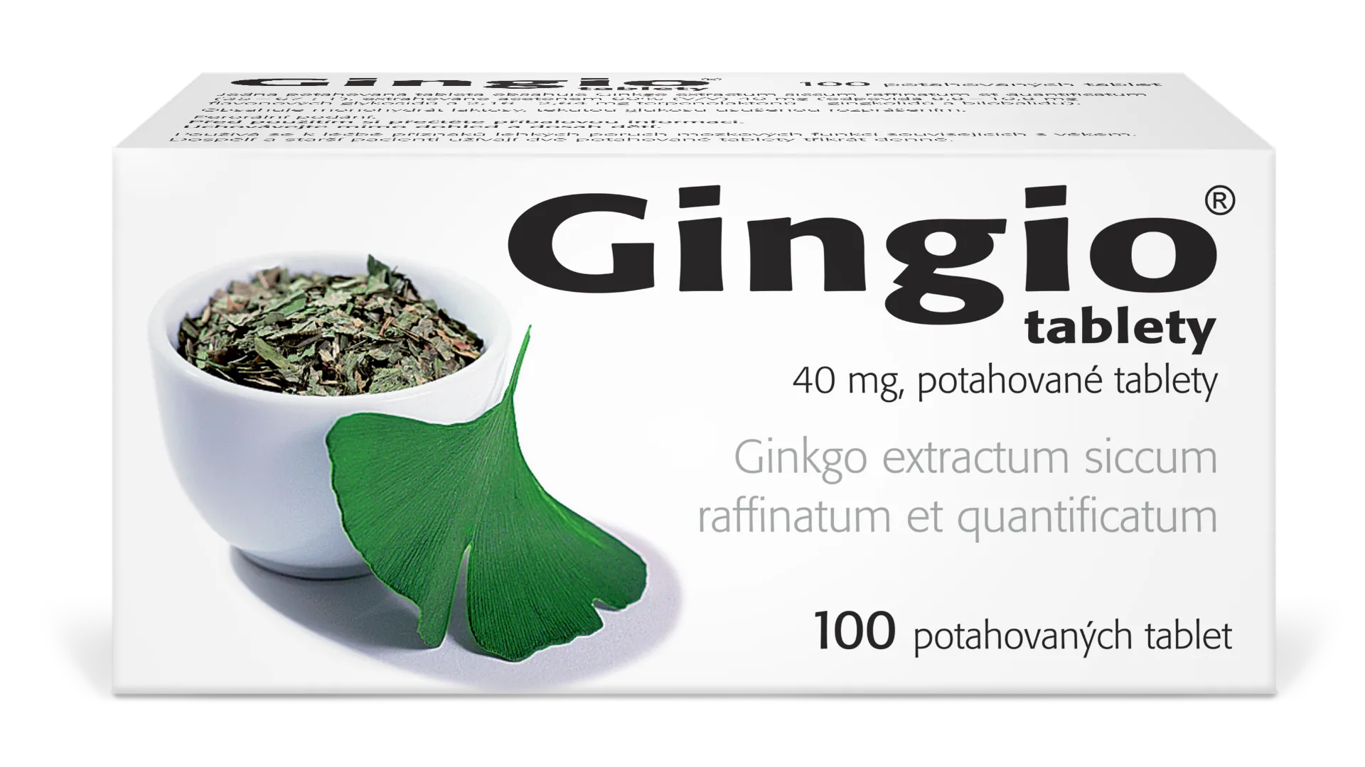 Gingio 40 mg 100 potahovaných tablet