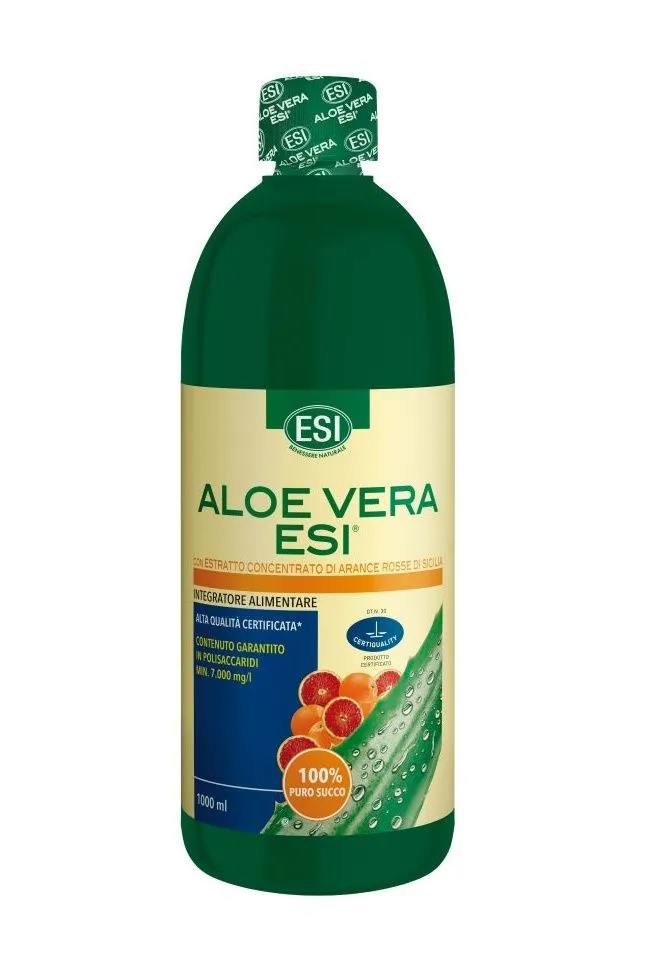 ESI Aloe vera se šťávou z červených pomerančů 1000 ml