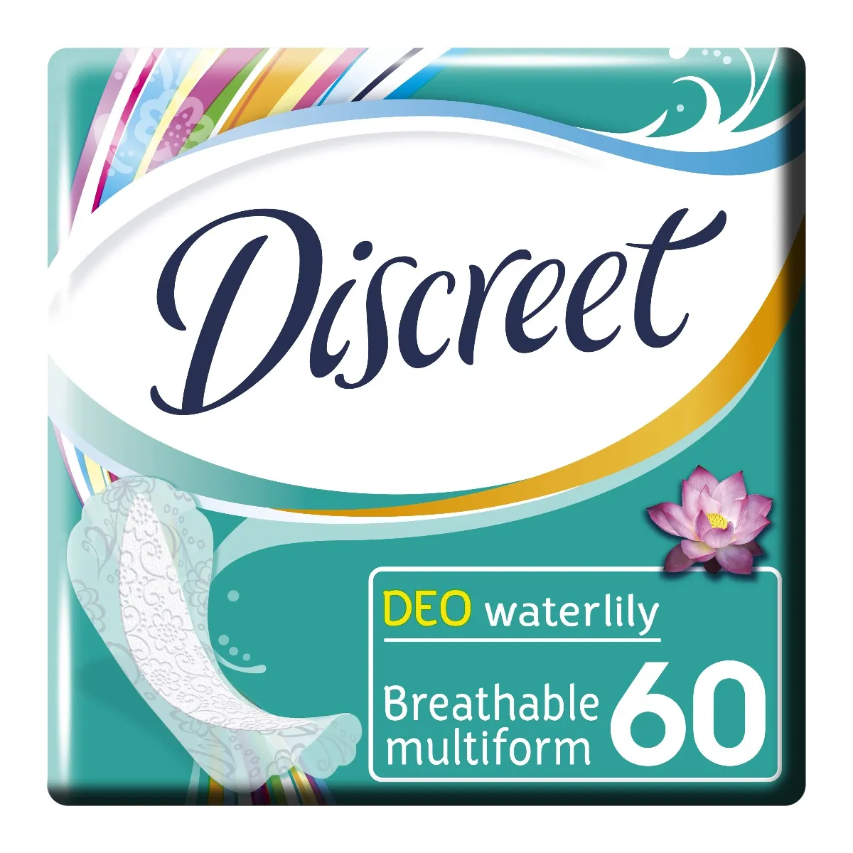 Discreet DEO Waterlily intimky 60 ks
