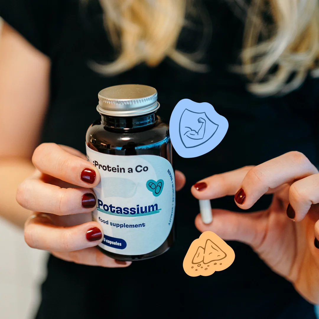 Protein a Co Draslík - vysoce vstřebatelná citrátová forma 90 kapslí