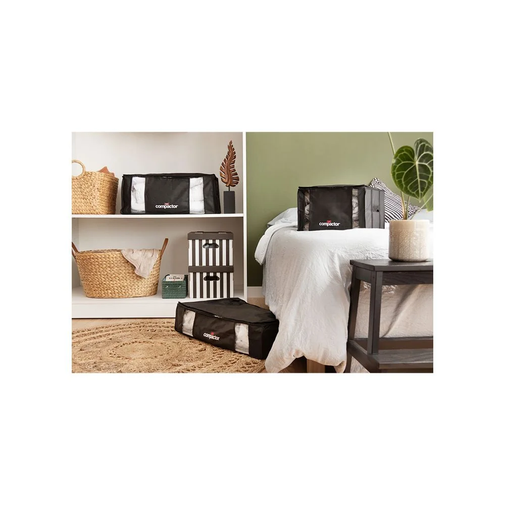 Compactor Black Edition L 145 l vakuový úložný box s pouzdrem 50x65x15,5 cm