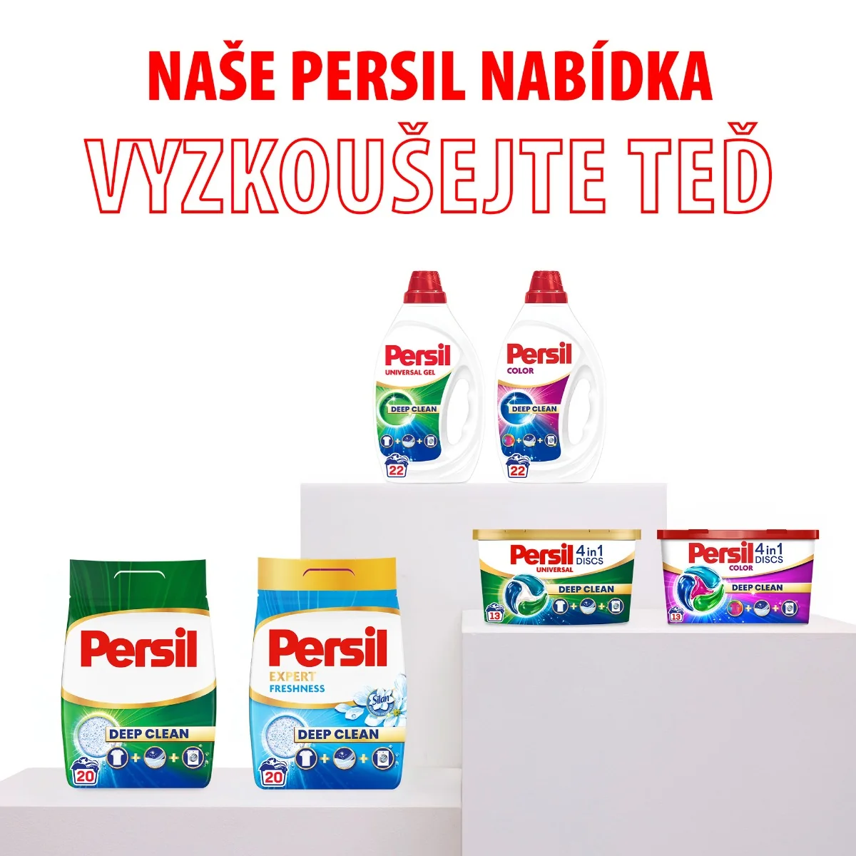 Persil Prací prášek Color Box 3,3 kg 60 dávek