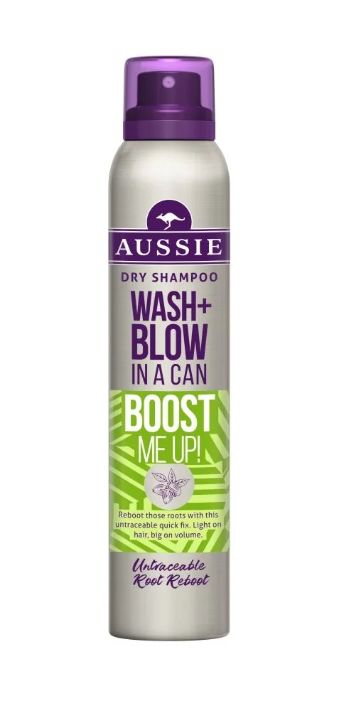 Aussie Wash + Blow Boost Me Up! suchý šampon 180 ml
