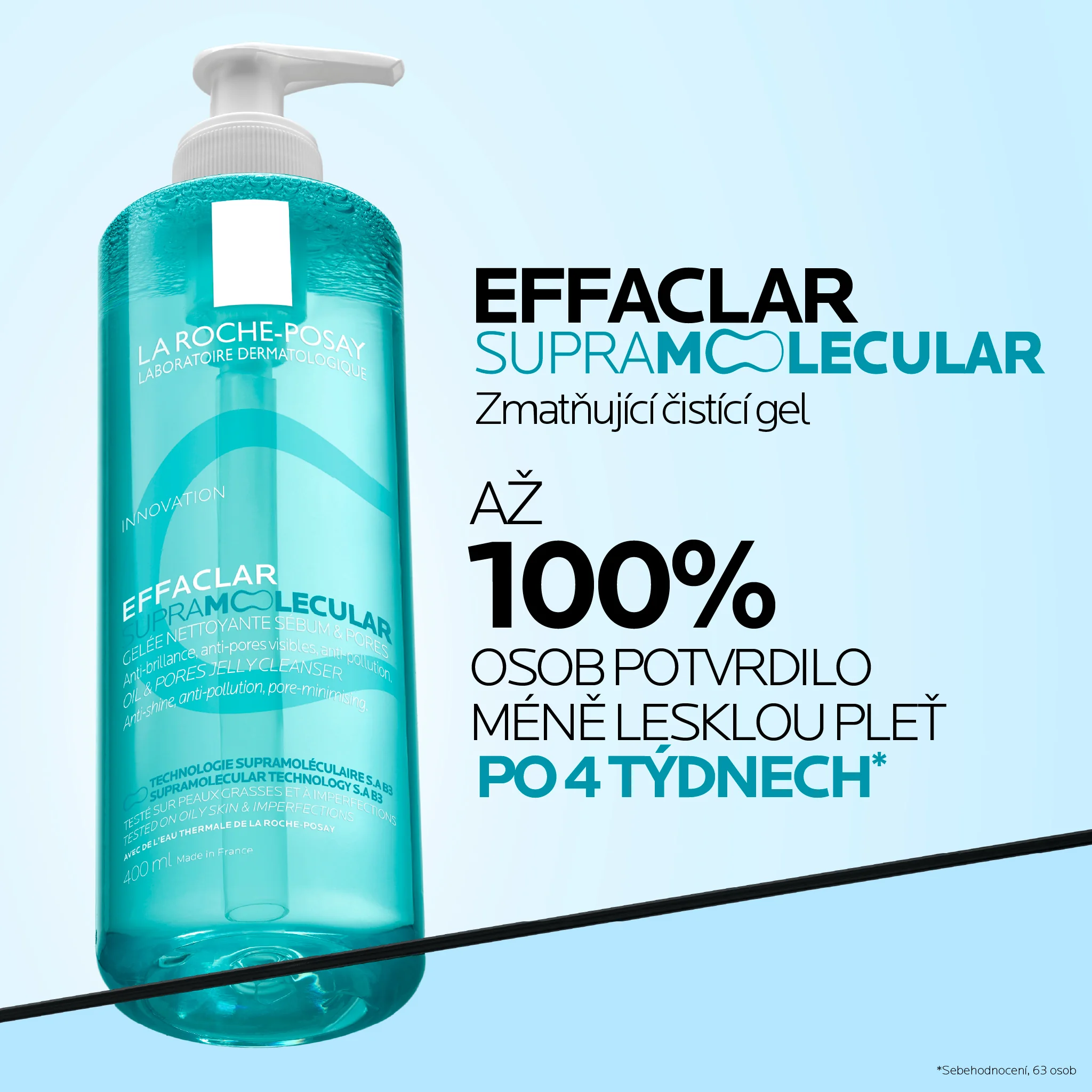 La Roche-Posay Effaclar Supramolecular gel 400 ml